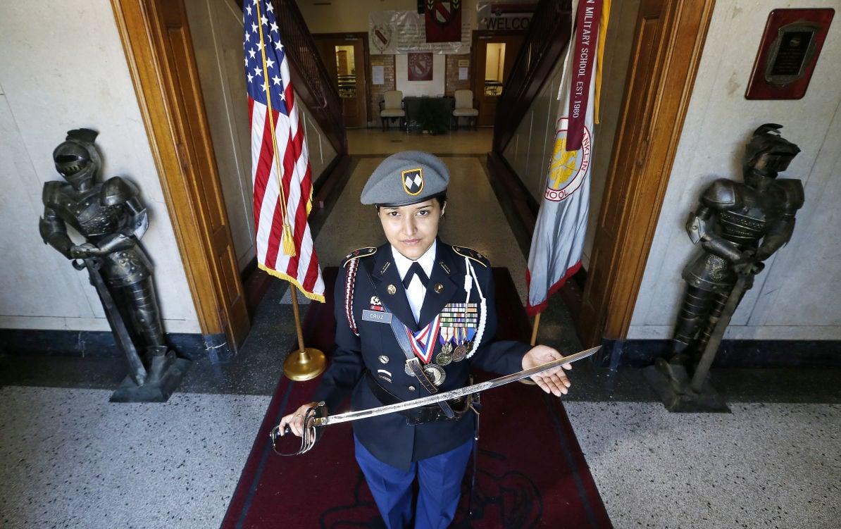 Williams Girl From El Salvador Leads Students At Franklin Military Academy Richmond Local News Richmondcom