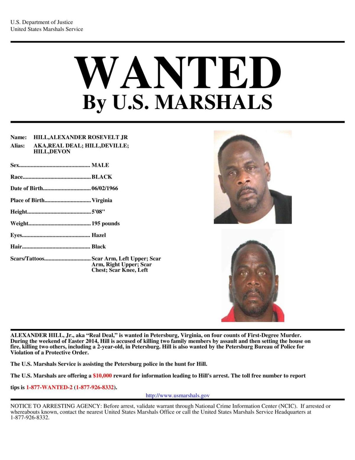 Wanted Poster Alexander Hill Richmond Local News Richmond Com