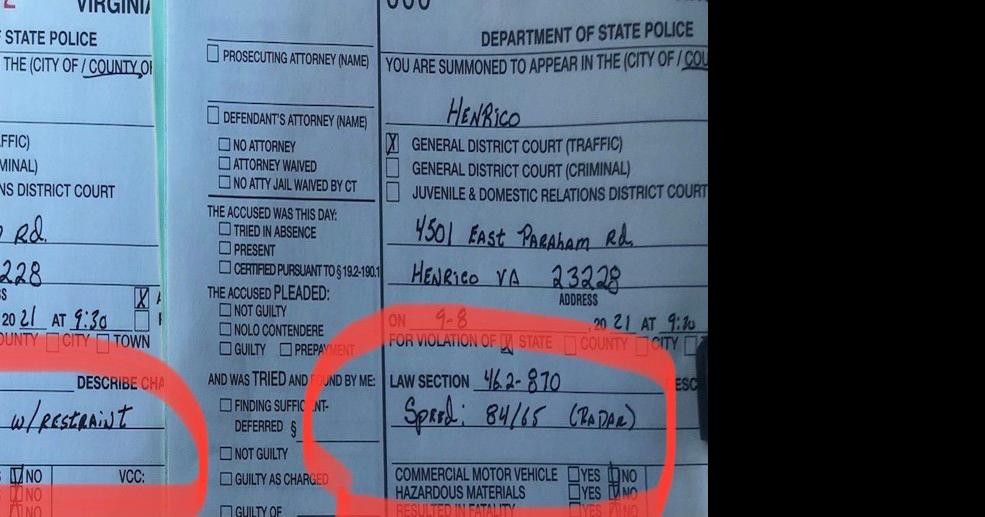 Virginia police association wants to ban ticket quotas after State