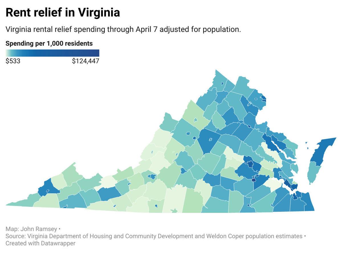 153 million backlog Virginia\'s has and counting: rental a program 29,000-case distributed assistance
