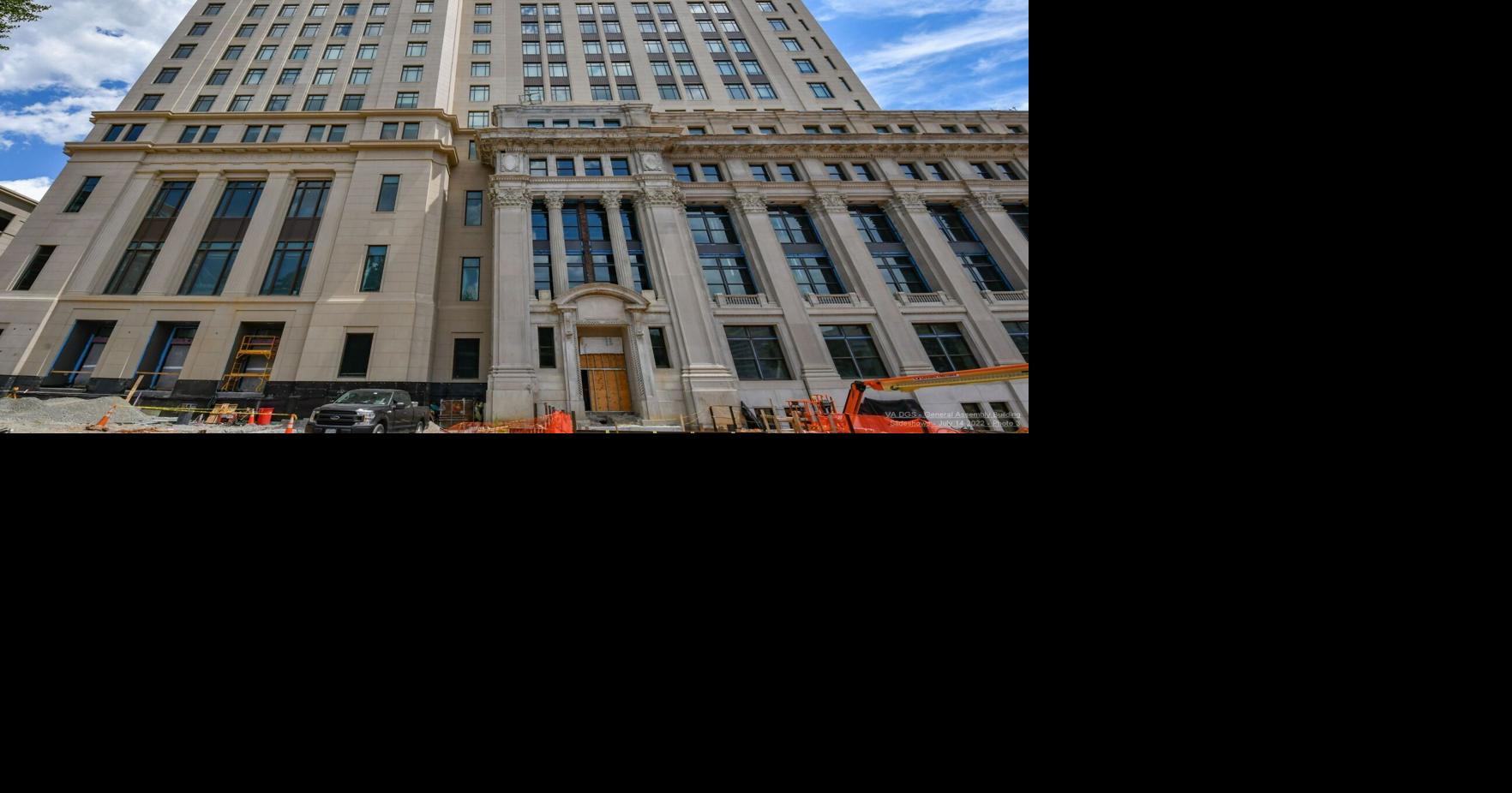 New General Assembly Building won't open until after next session