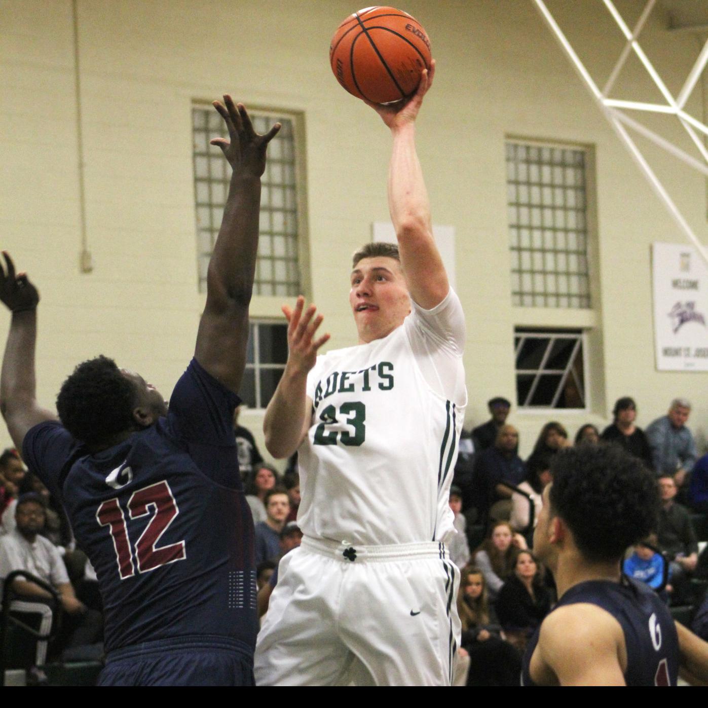 Gerstell Academy Holds Off Benedictine Basketball 70 67