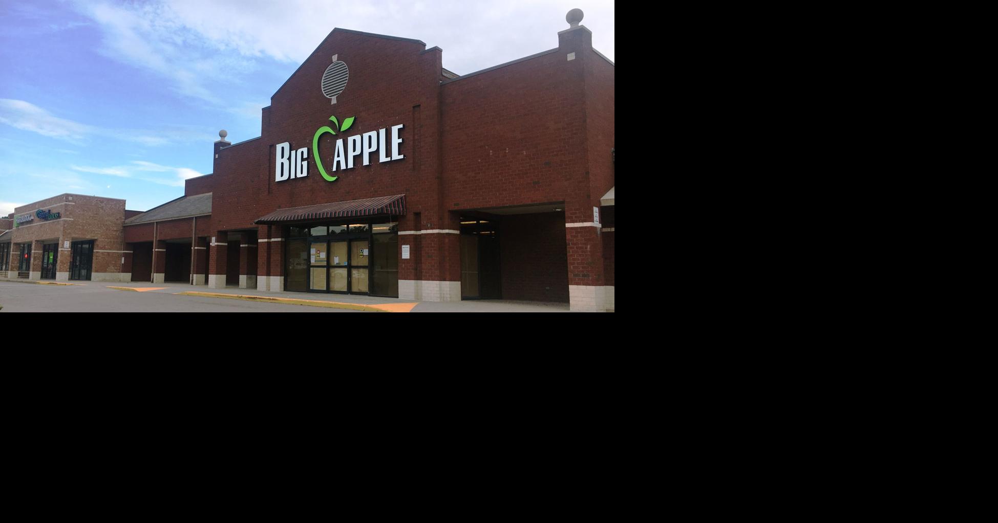 Big Apple grocery store soon" to Brook Run shopping center in