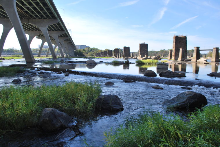 PHOTOS Exploring on Dams in James River Local Interest