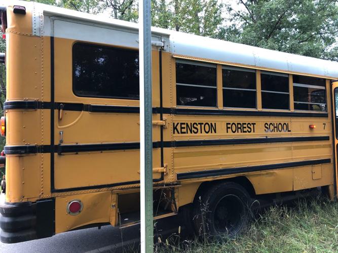 Teen suffers minor injury after dump truck hits school bus in Nottoway