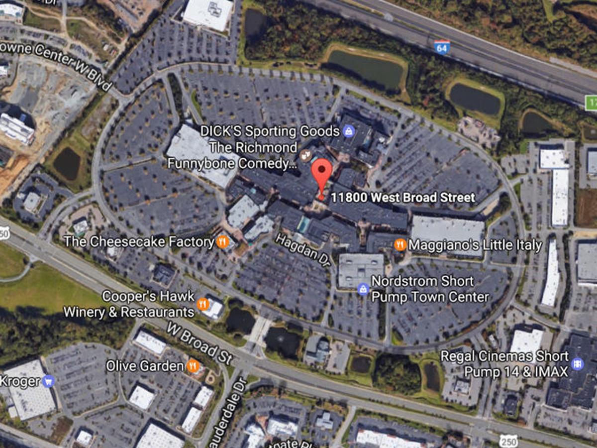 Shots reportedly fired in Short Pump Town Center parking lot