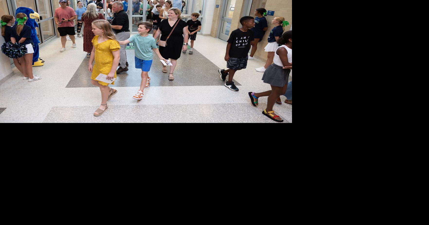 Deep Creek Middle School in Chesterfield opens its doors