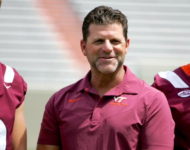 Photo gallery: Virginia Tech football coaches and players gather for team photo day