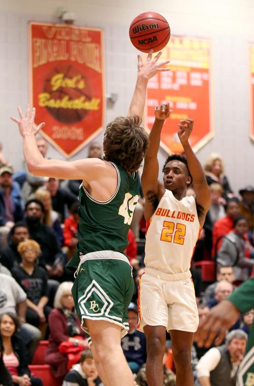 Buckingham at Goochland boys basketball game