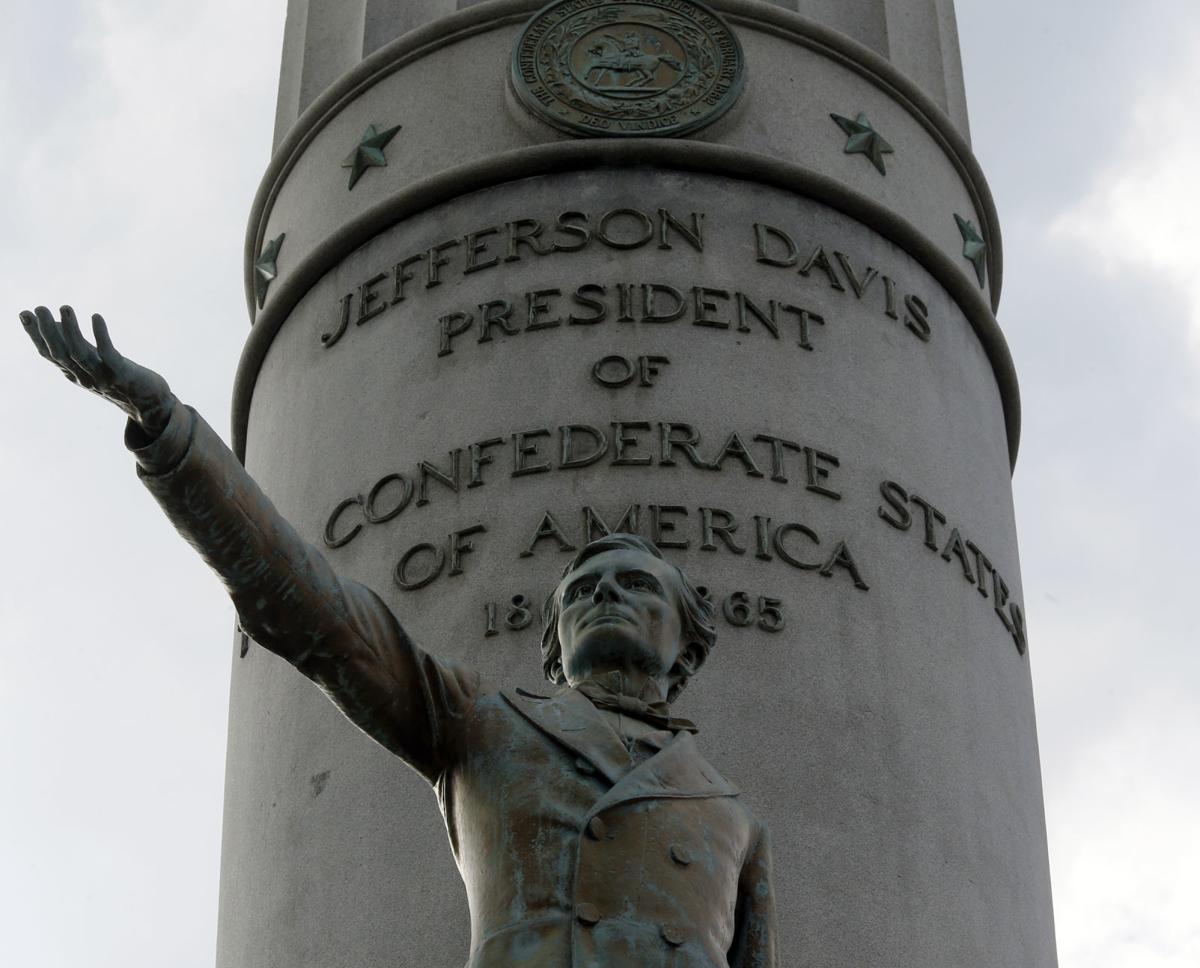 Monument avenue commission remove jefferson davis monument reinterpret others honoring confederacy