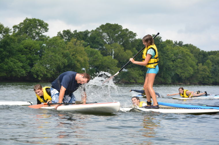 Paddleboarding the James River Life