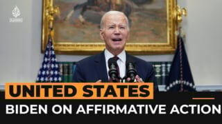 Biden “strongly disagrees” with SCOTUS affirmative action ruling