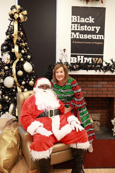 Richmond Christmas Mother visits Soul Santa at BHMVA