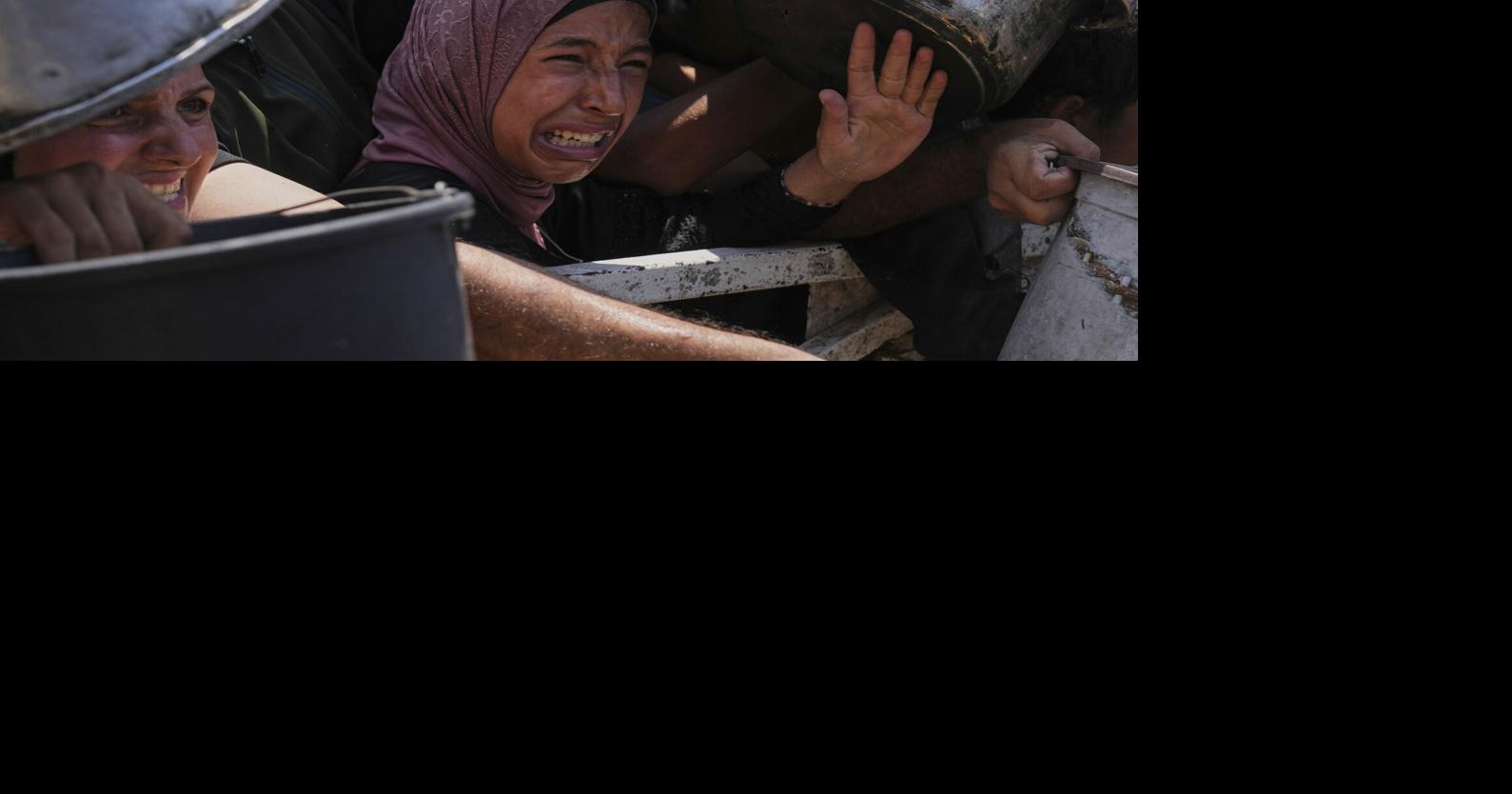 Israel’s military says airdrops of aid will begin Saturday night in Gaza as hunger grows