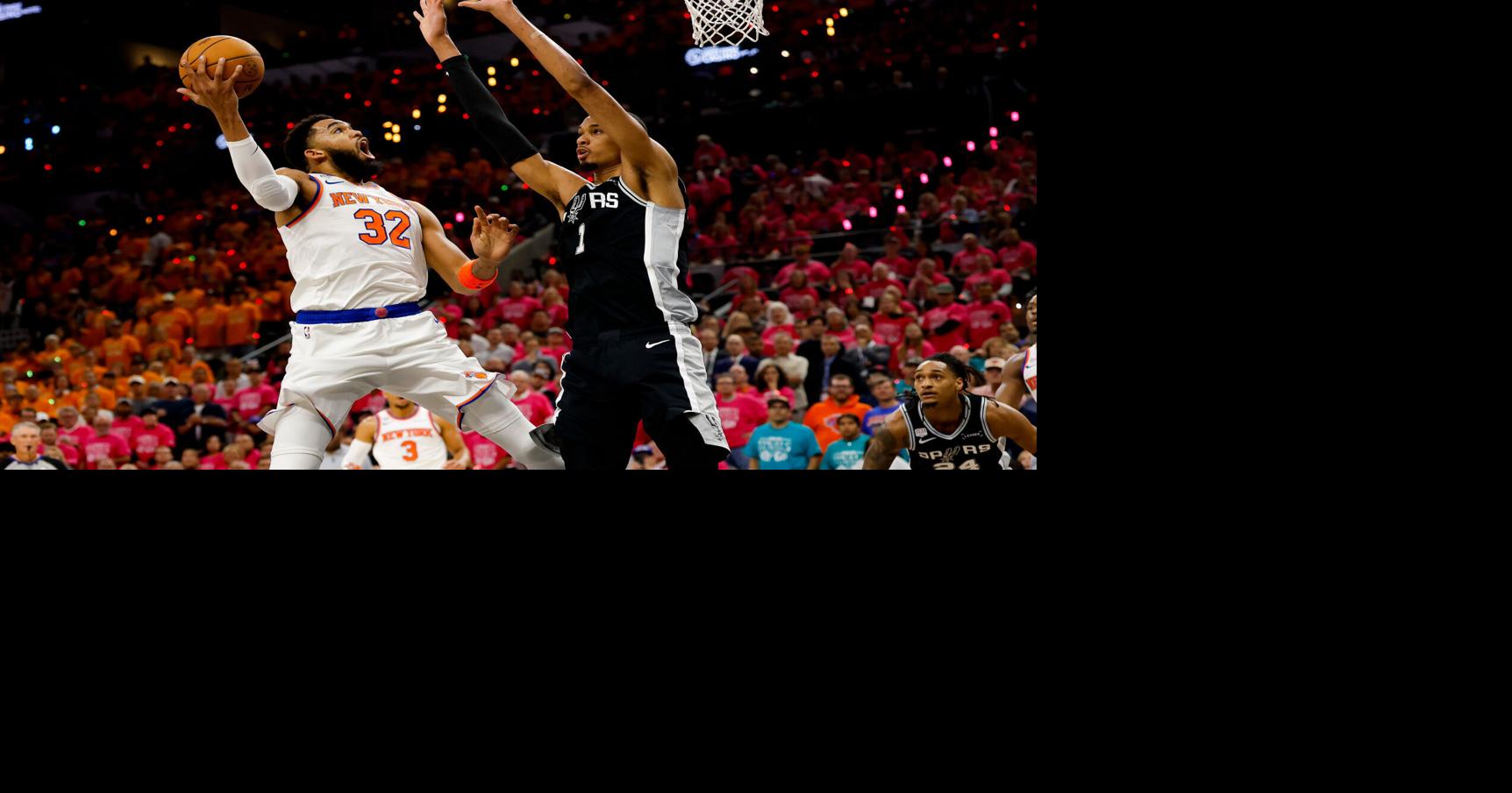 Knicks win Game 1 of NBA Finals as Brunson, Towns stifle Wembanyama, Spurs
