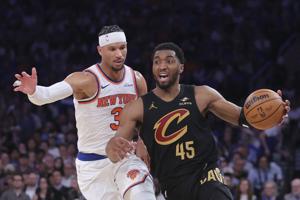 BASKETBALL-NBA-NYK-CLE/
