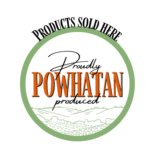 Proudly Powhatan Produced Sticker - 2