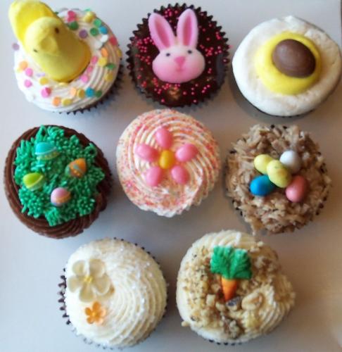 Easter Cupcakes at Local Shops