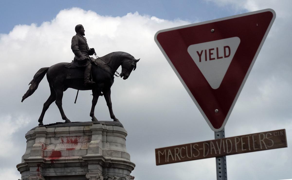 WATCH NOW Statue of Jefferson Davis torn down on Monument Avenue