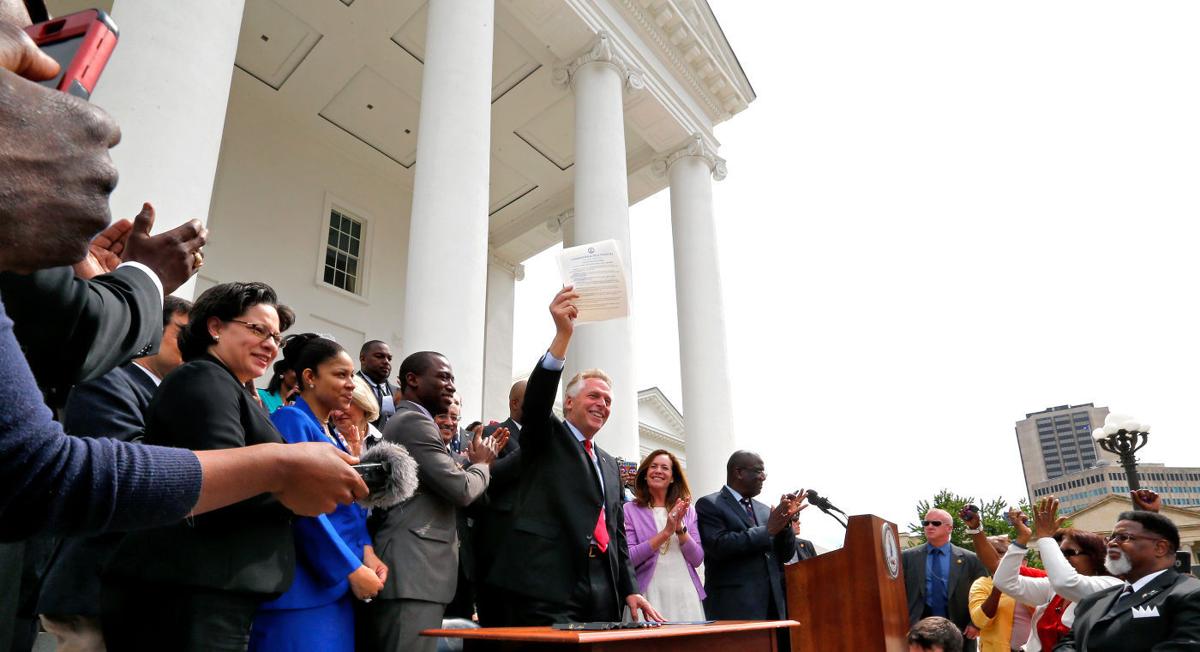 Gov. Terry McAuliffe, Capitol