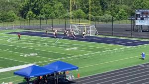 Kellam's Sophia Mitchell scores Knights fifth goal in 5-2 Class 5 state semifinal win over Mills Godwin