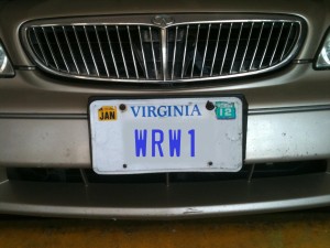 dmv personalized plates status