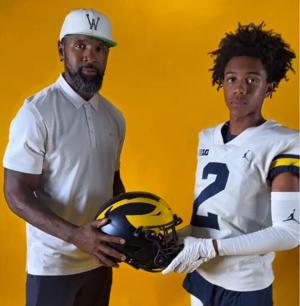 Charles Woodson and Charles Woodson Jr.