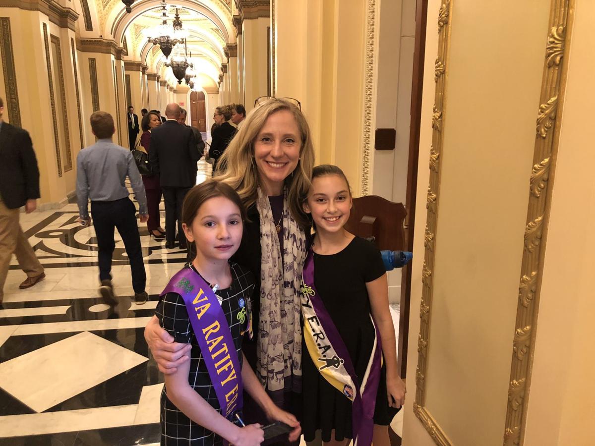 Spanberger and kids