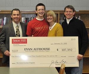 Full scholarship for Evan Althouse