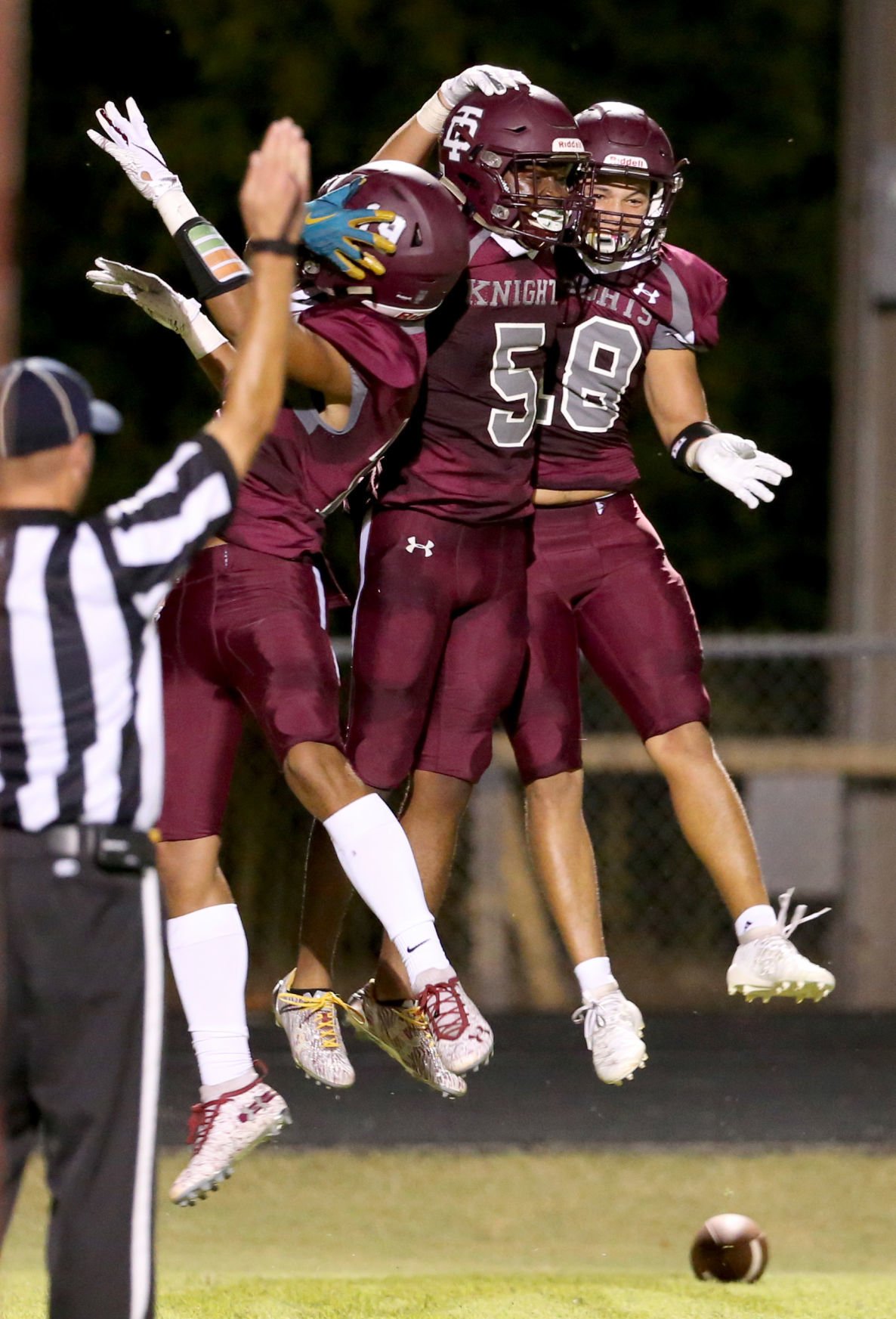 No. 6 Thomas Dale holds off a feisty Petersburg team, winning 33-24