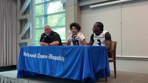 King William football coach, players speak at 804 Media Day 2026
