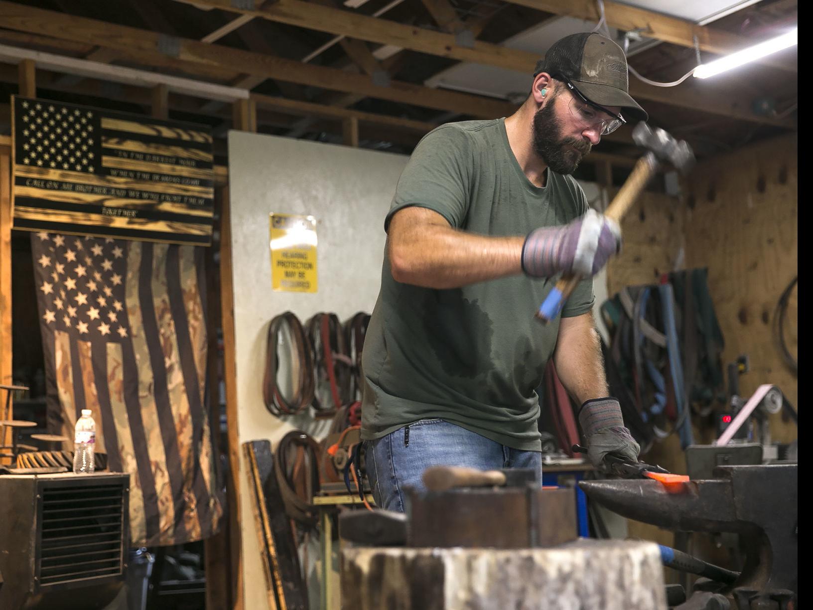 Stafford Blacksmithing Nonprofit Helps Veterans Forge New Future