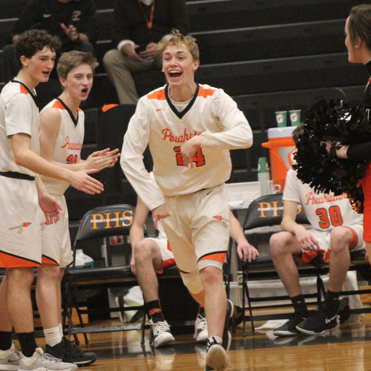 Powhatan Boys Basketball Triumphs On Senior Night 67 62 Over