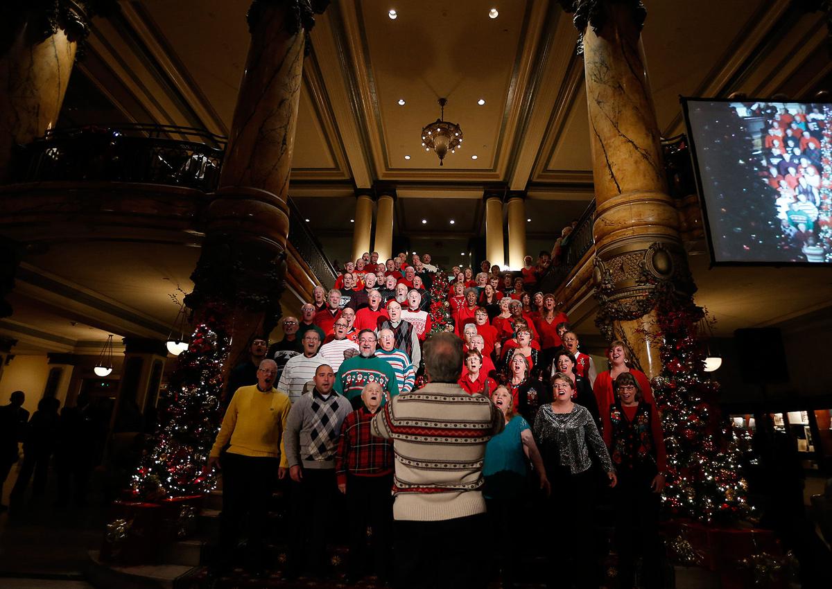 Jefferson Hotel Christmas tree lighting