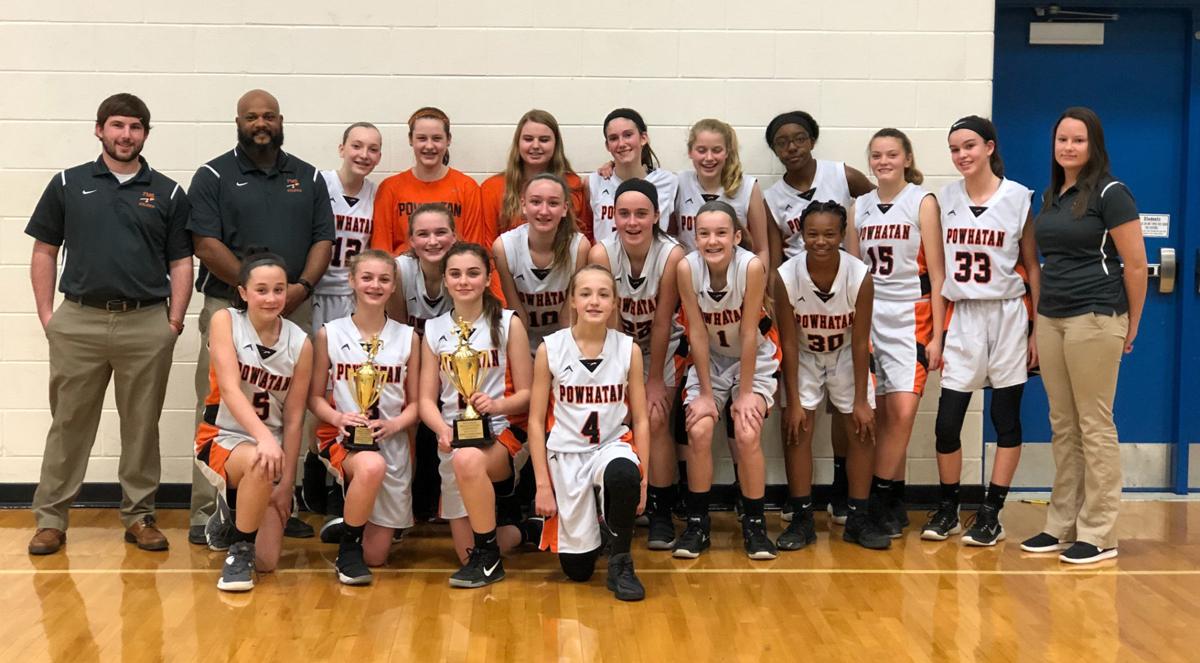 Pocahontas Middle wins girls basketball title