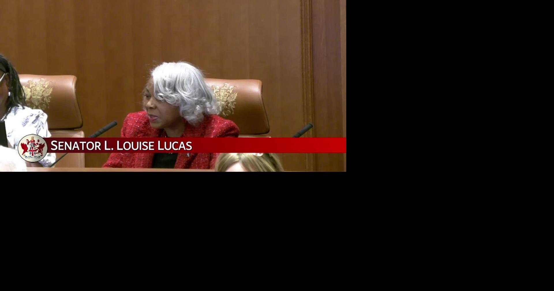 Sen. Louise Lucas comments on Susan Clarke Schaar's retirement