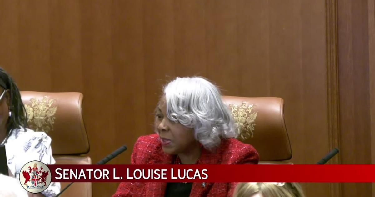 Sen. Louise Lucas comments on Susan Clarke Schaar's retirement
