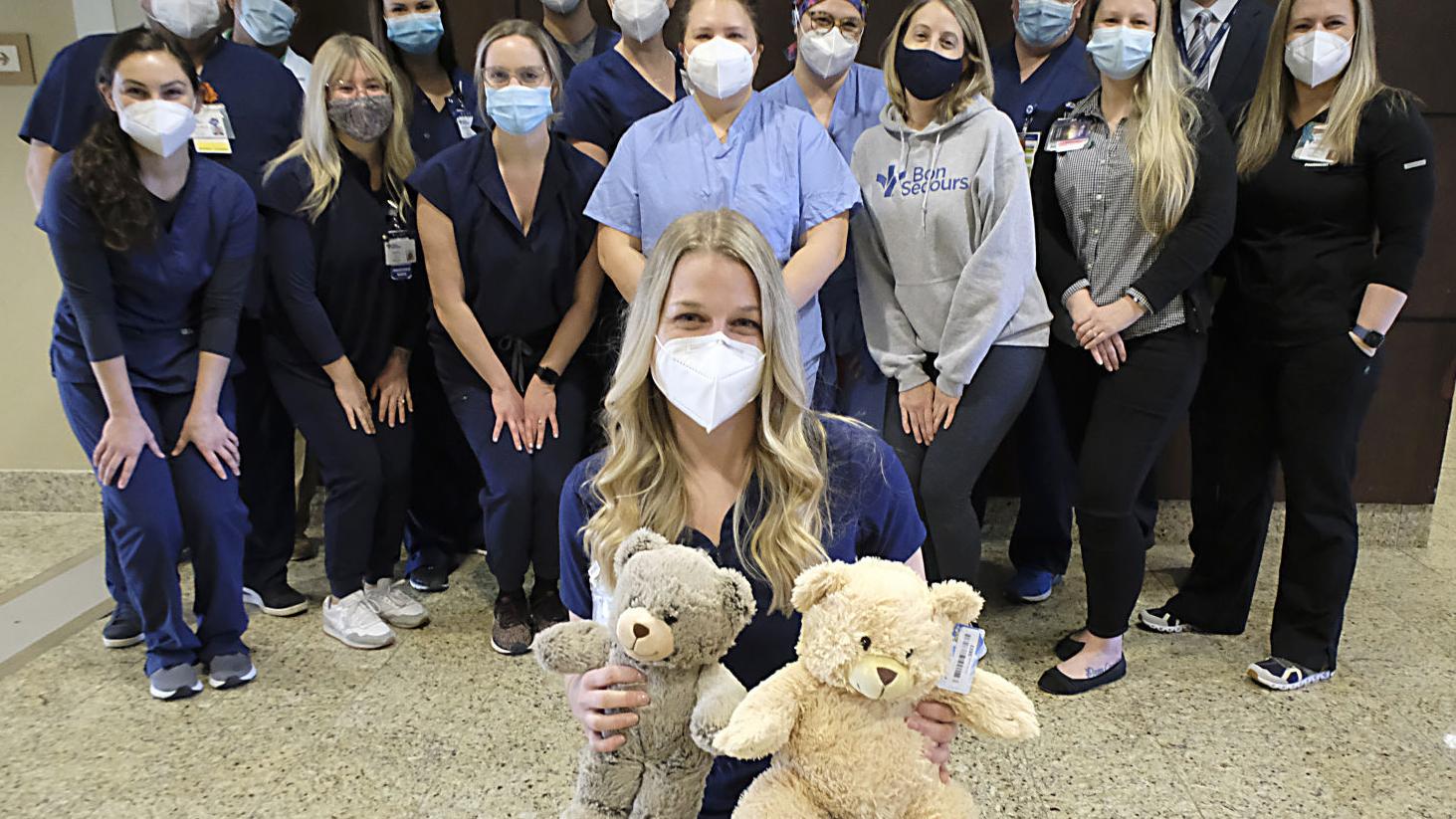 Making a Difference: St. Mary's ICU team gives 'Be There Bears' to critically ill patients - Vimarsana News