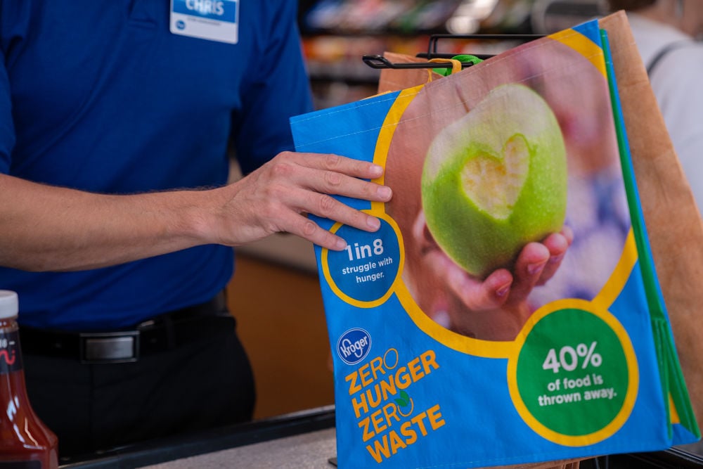 Kroger plans to phase out plastic bags at all of its stores by 2025