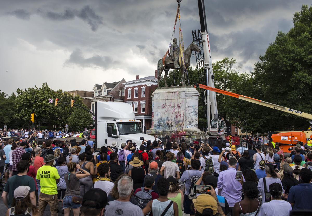WATCH After more than 100 years on Monument Ave., the Stonewall