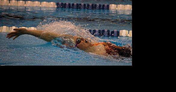 Locals out of towners set tone at Hawk swim meet 