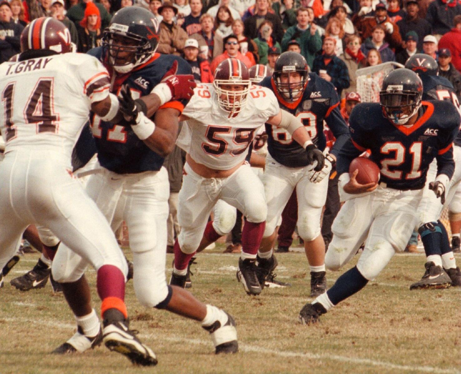 Virginia Tech vs. UVA For former players turned coaches, the rivalry