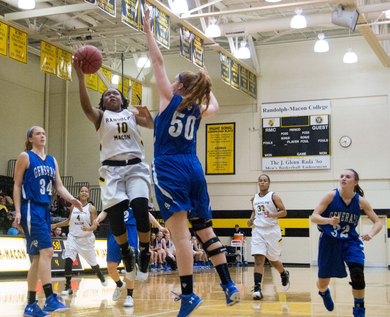 randolph macon basketball roster