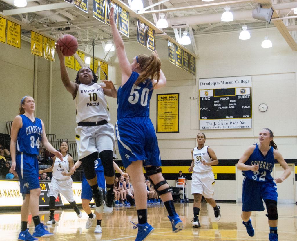 Randolph Macon Women Hold Off Generals Mechanicsville Local