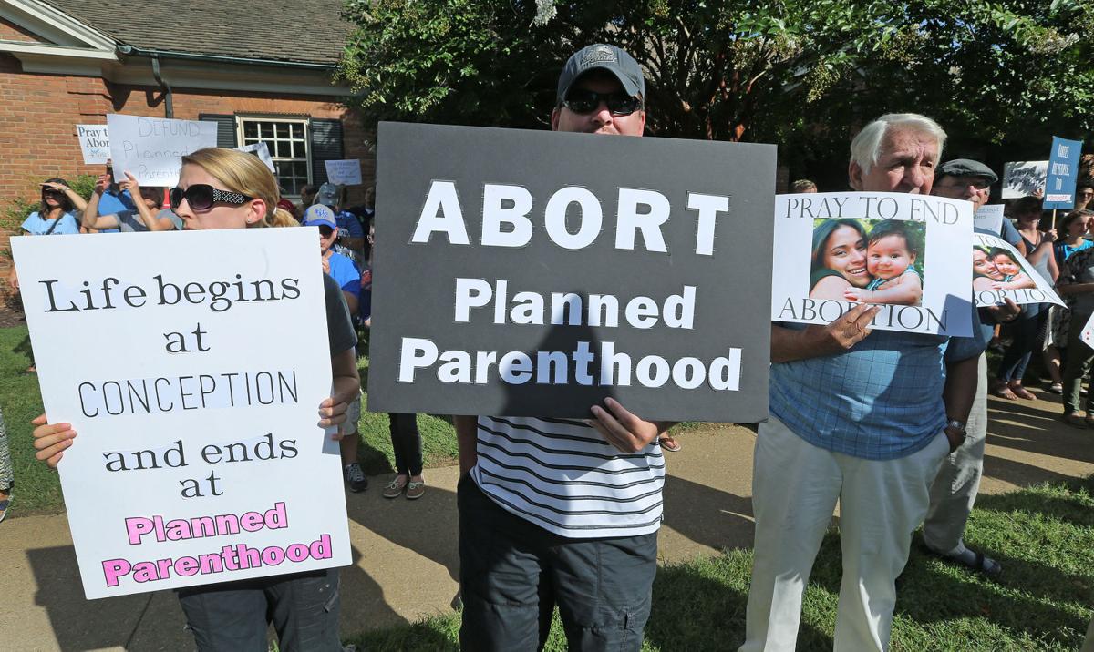 Photos Protest Against Planned Parenthood Richmond Local News Richmond Com