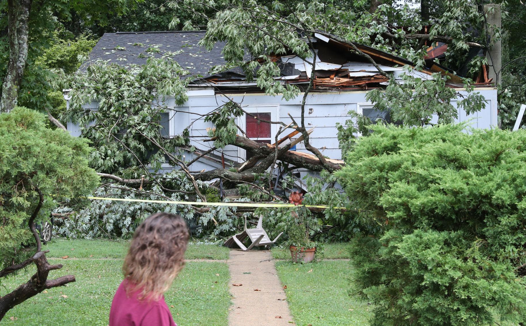 PHOTOS Heavy thunderstorms cause damage around Charlottesville