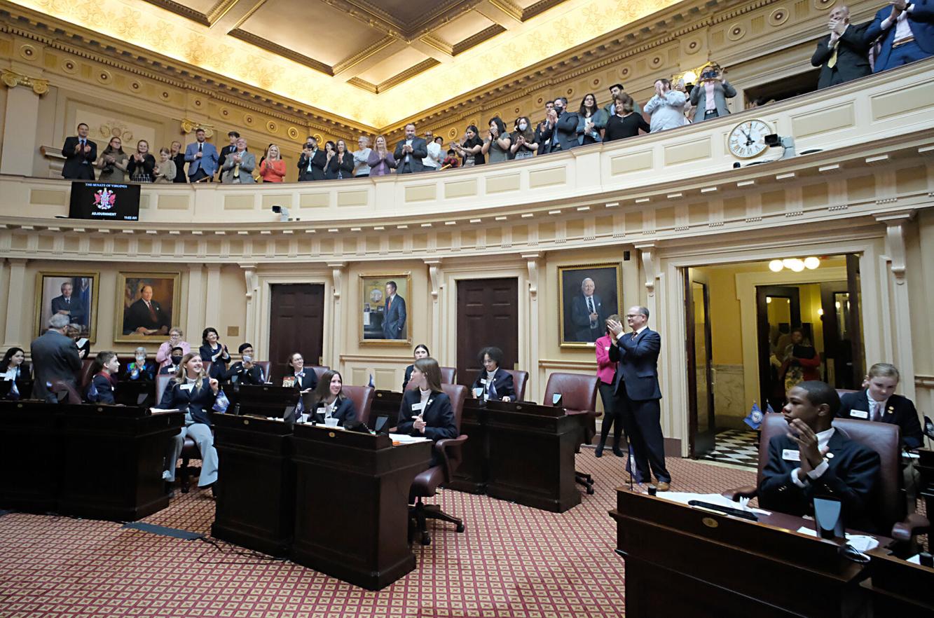 Virginia page program gives teens up close look at politics