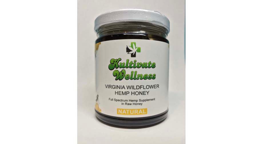 Virginia wildflower hemp honey