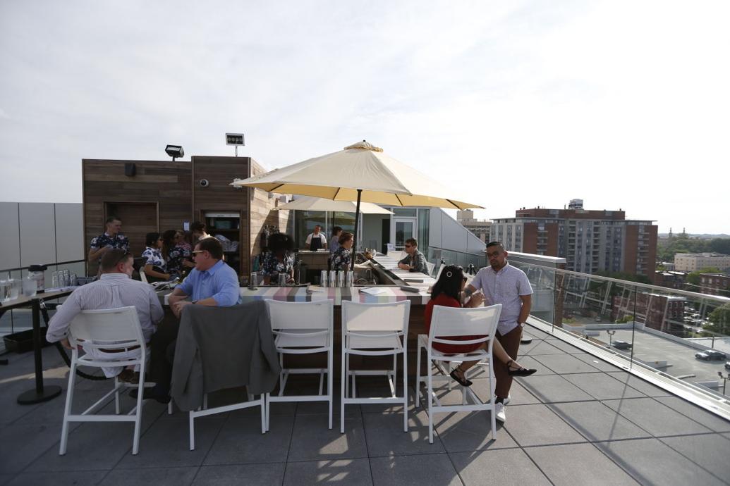 PHOTOS Quirk Hotel's rooftop bar and lounge opened in 2016