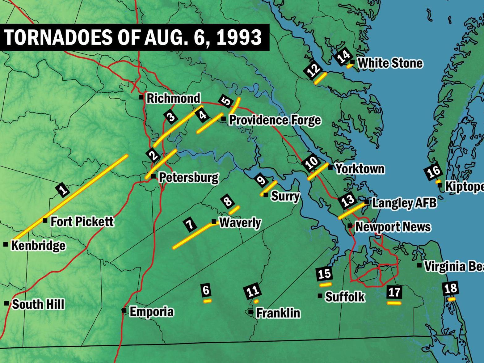 It Can Happen Here Virginia Still At Risk Of Violent Tornadoes 25 Years After The Tri Cities Disaster Weather Richmond Com It Can Happen Here Virginia Still At Risk Of Violent Tornadoes 25 Years After The Tri Cities Disaster Weather Richmond Com